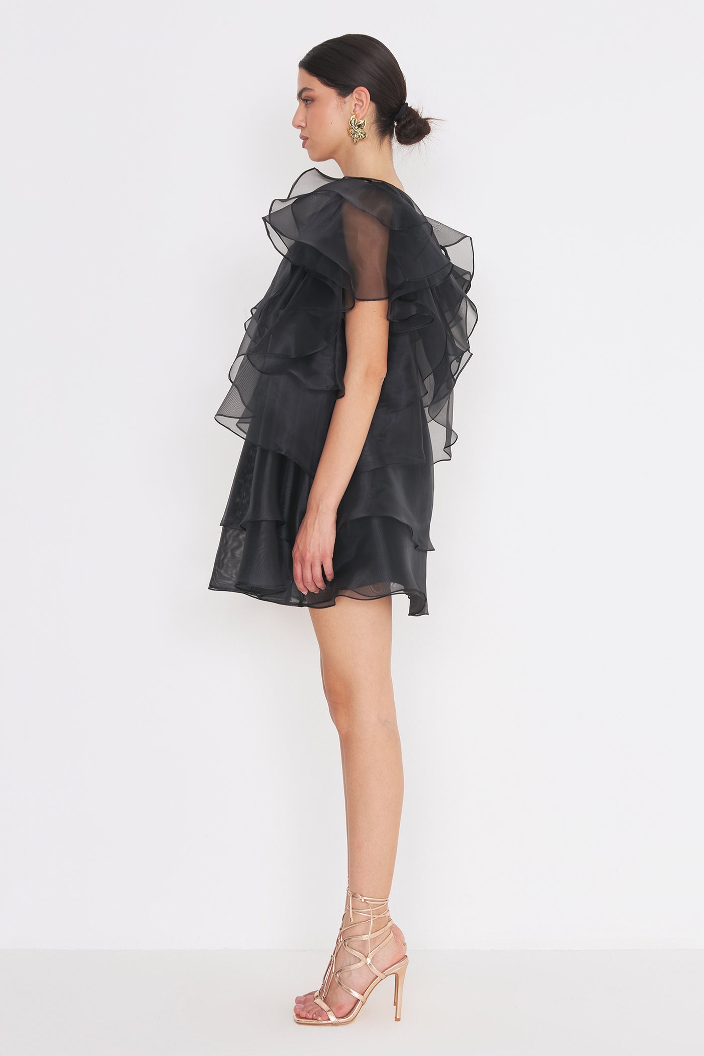 Cloud Mini Dress Black