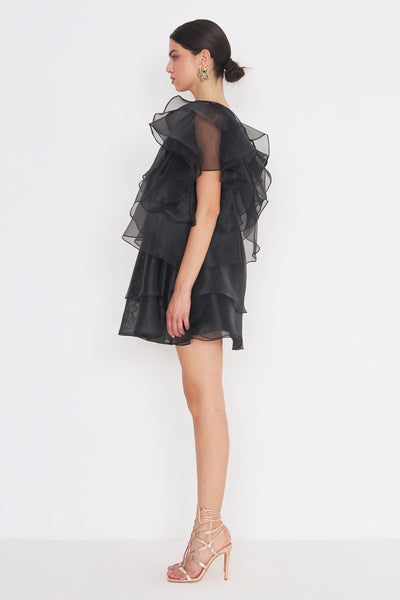 Cloud Mini Dress Black