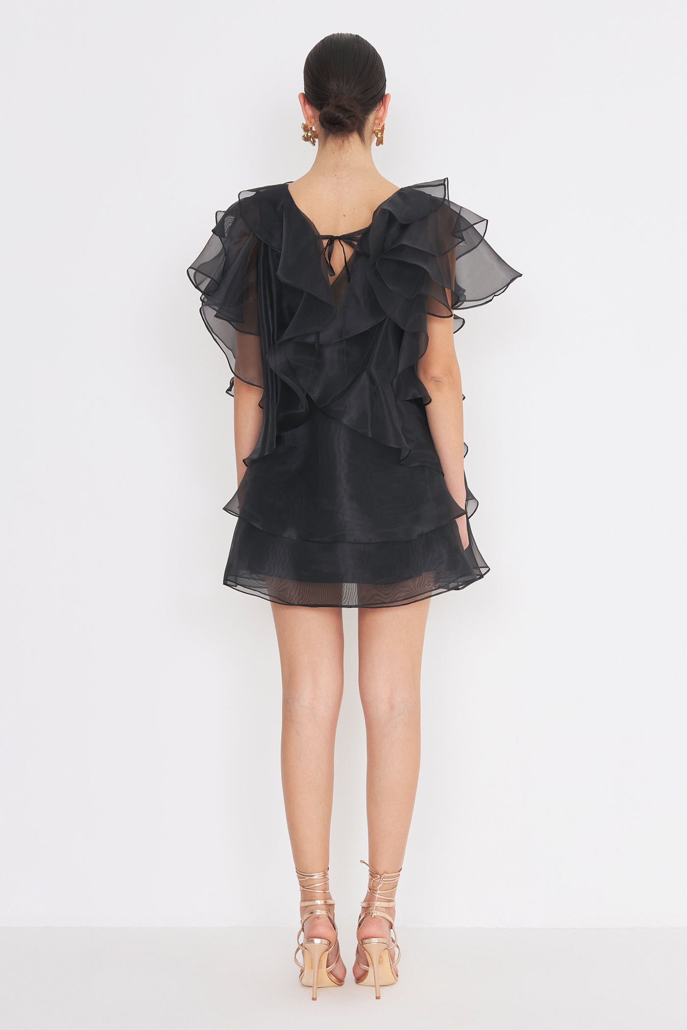 Cloud Mini Dress Black