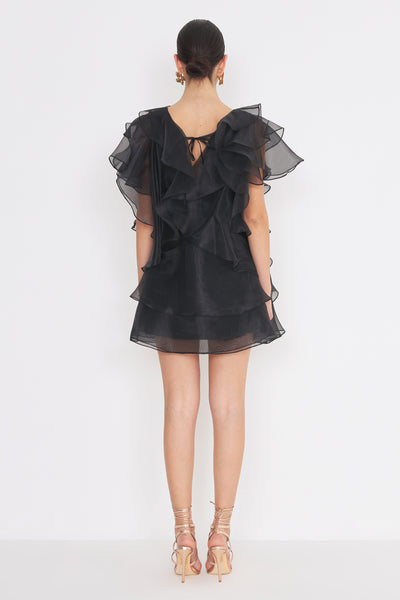 Cloud Mini Dress Black