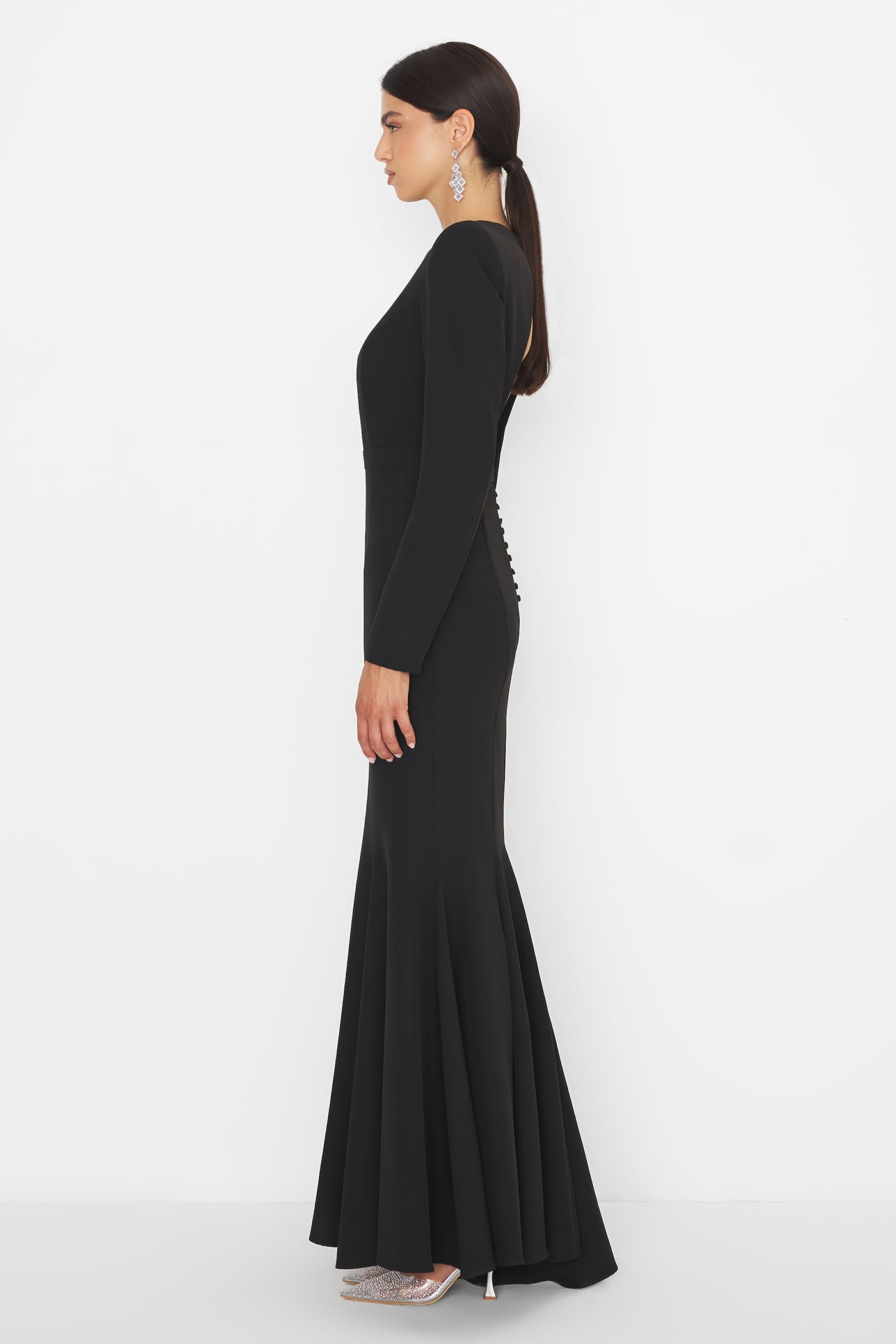 Mermaid Dress Black