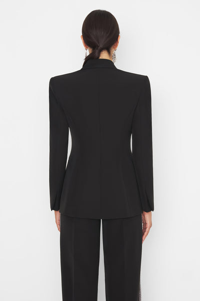 Studs Blazer Black
