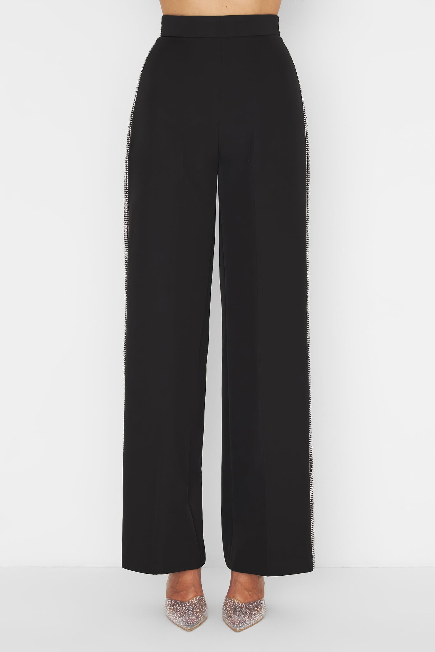 Studs Pants Black