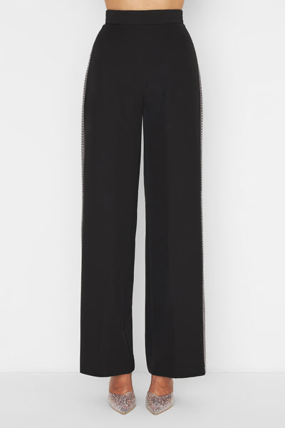 Studs Pants Black
