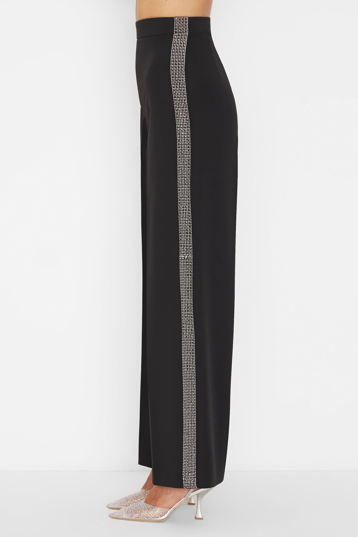 Studs Pants Black