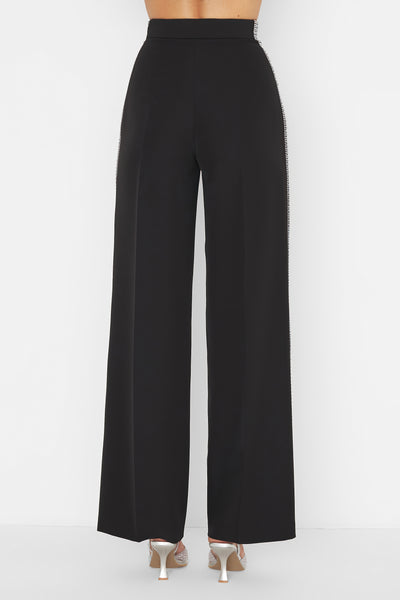 Studs Pants Black