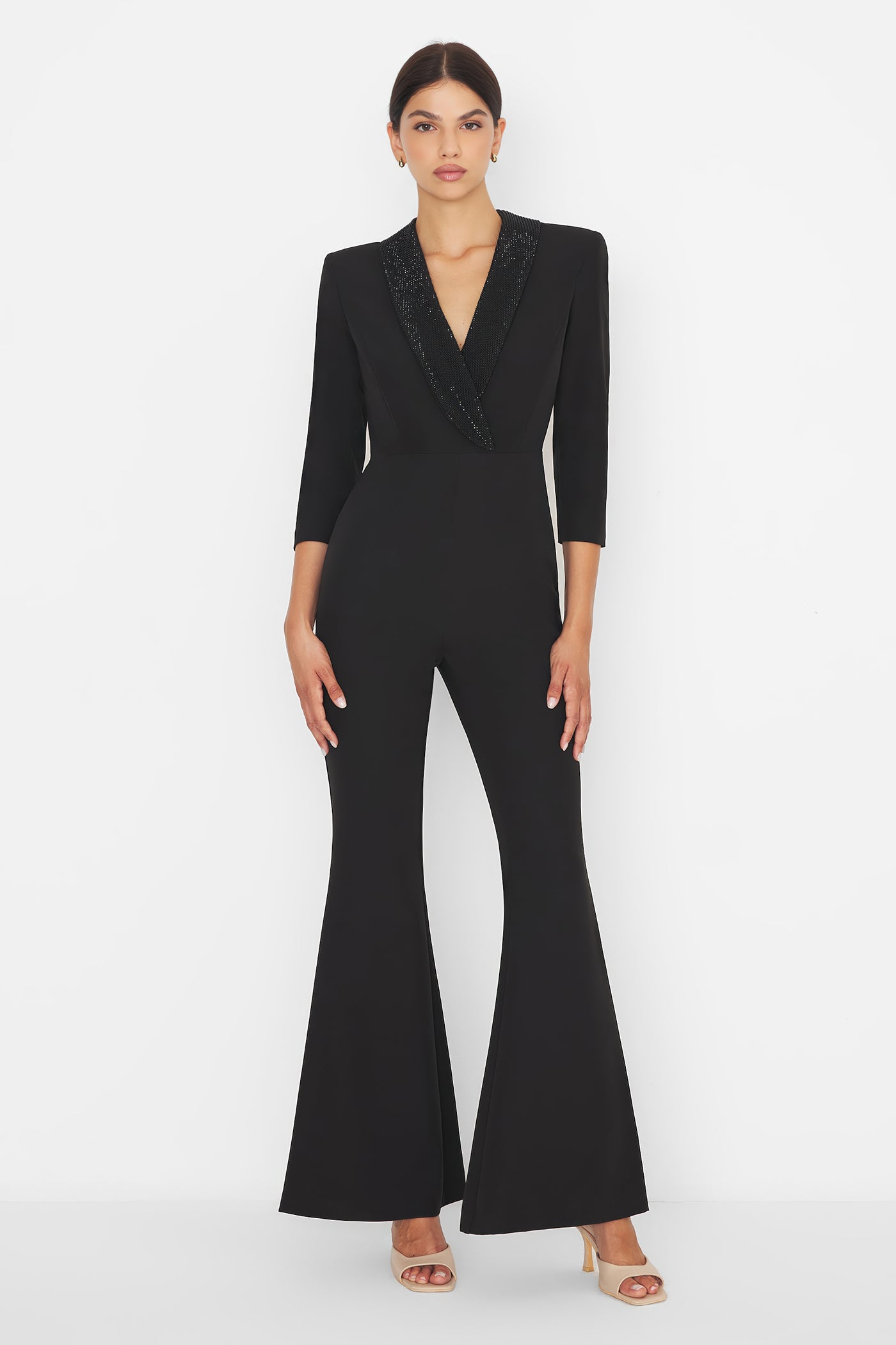 Crystal Jumpsuit Black