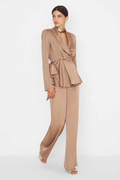 Allure Blazer Light Coffee