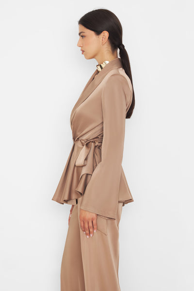 Allure Blazer Light Coffee