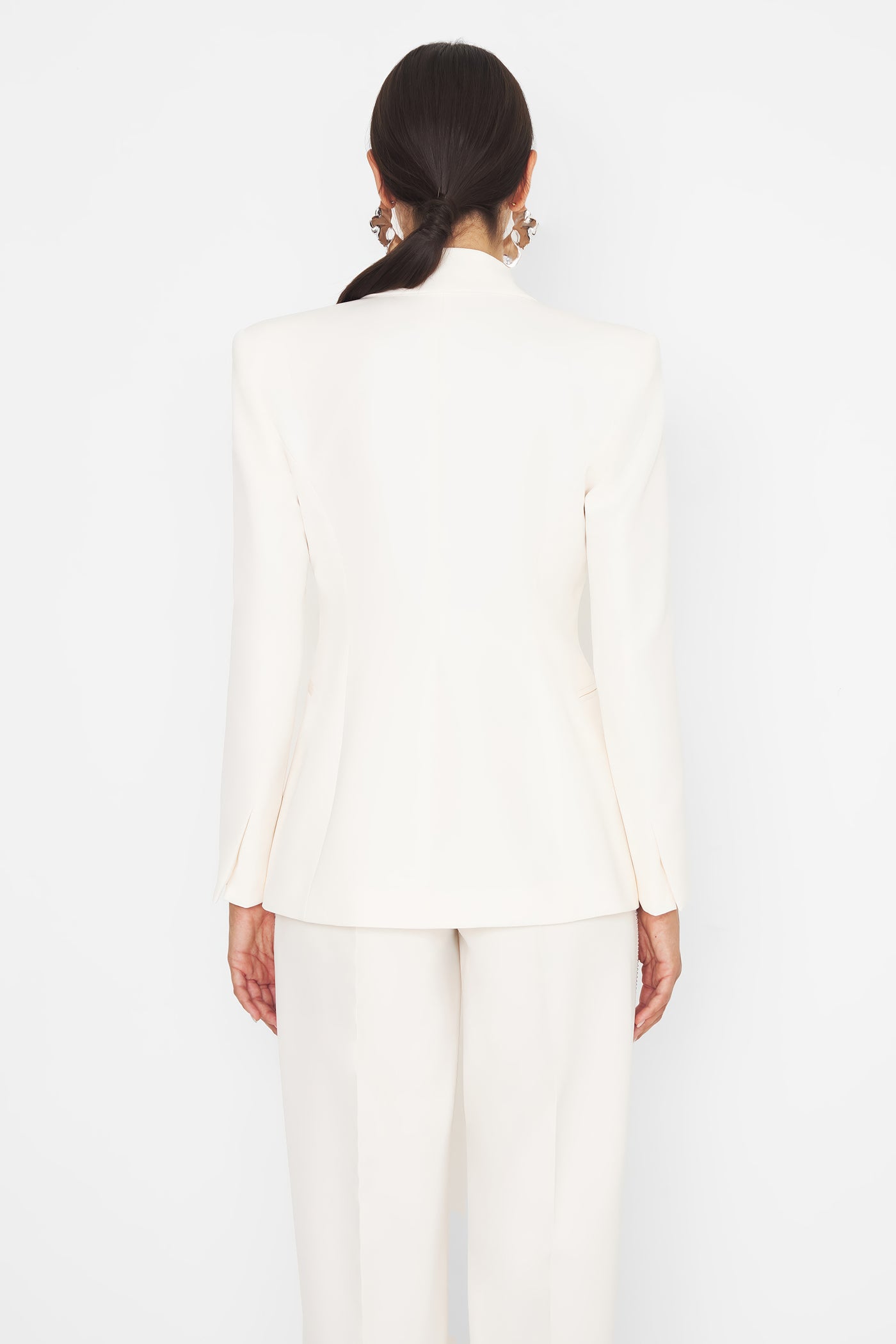 Studs Blazer Milk