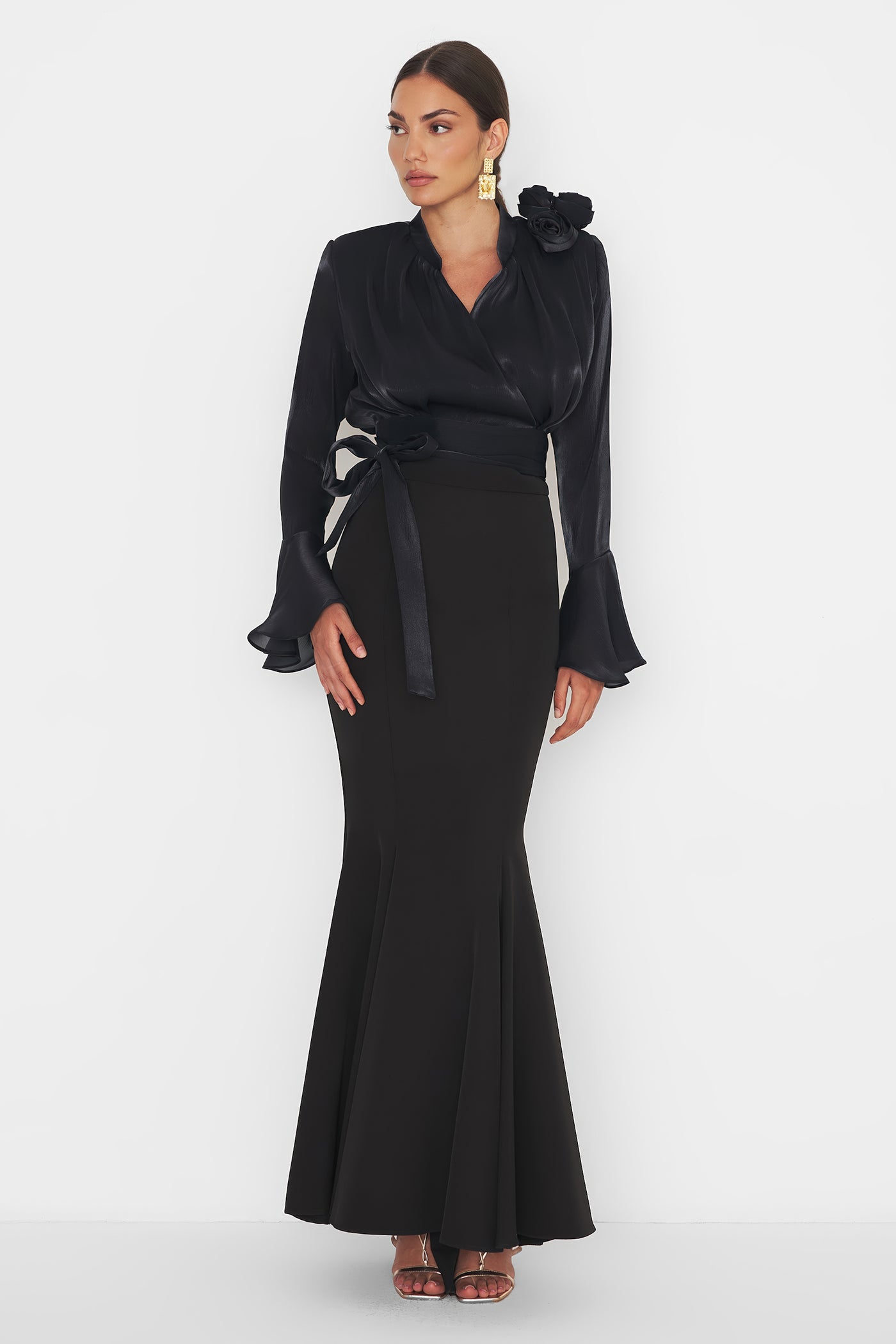 So Chic Shirt Black