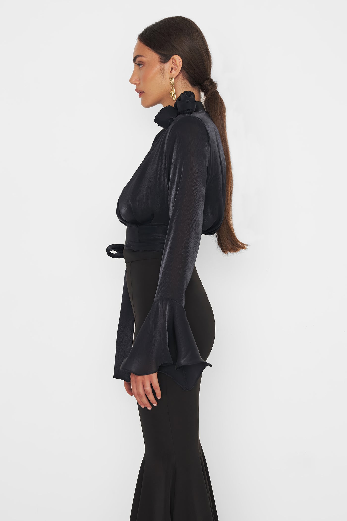 So Chic Shirt Black