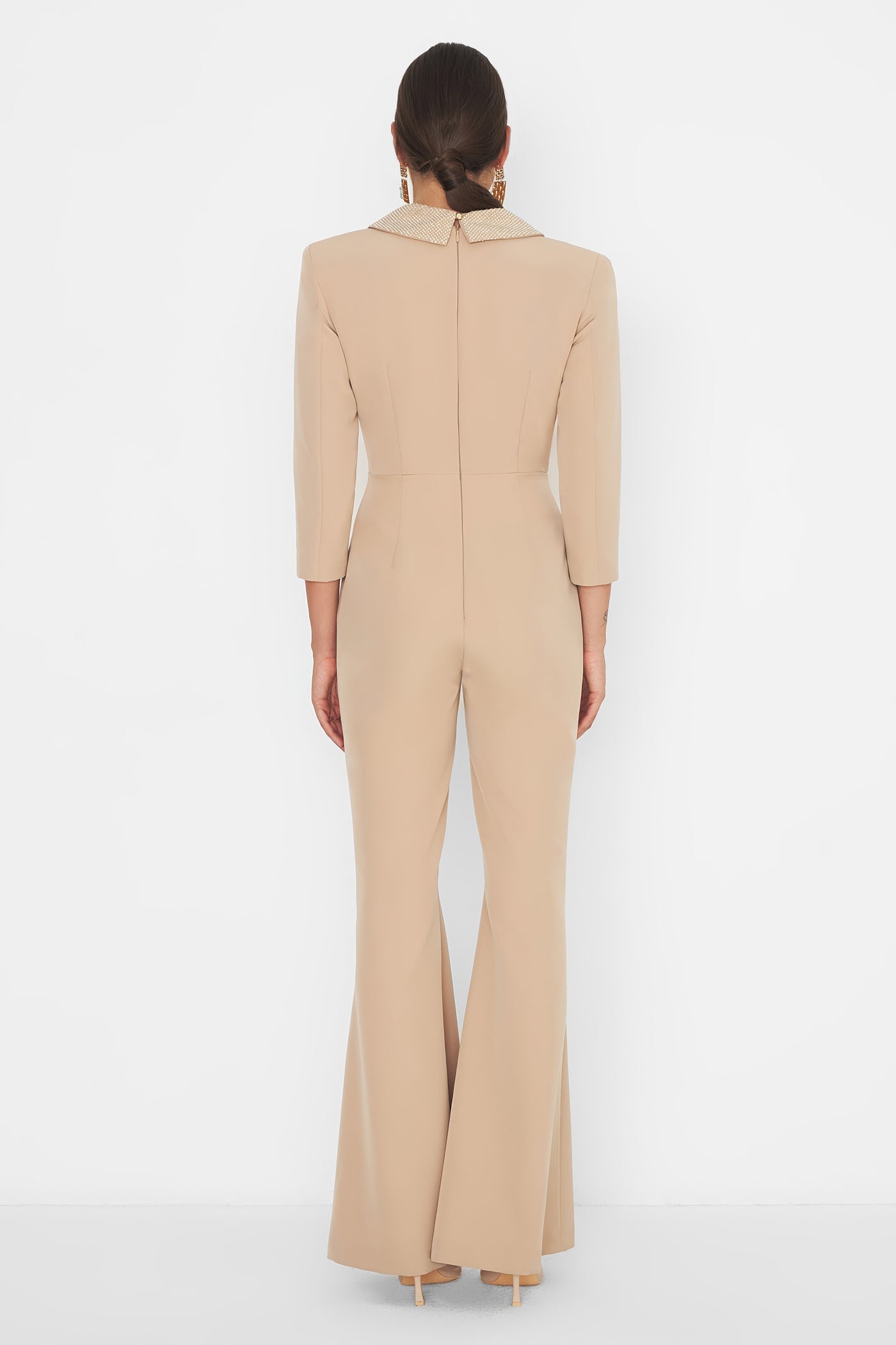 Crystal Jumpsuit Sand