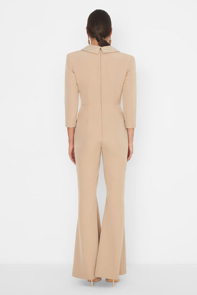 Crystal Jumpsuit Sand